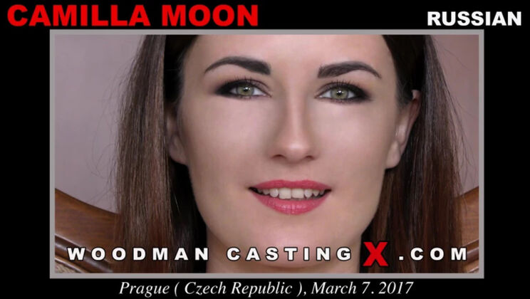 [WoodmanCasting] - Camilla Moon Gets Fucked Hard - Camilla Moon