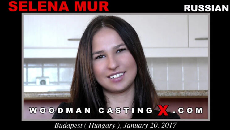 [WoodmanCasting] - Selena Mur Skinny Dildo Fun - Selena Mur