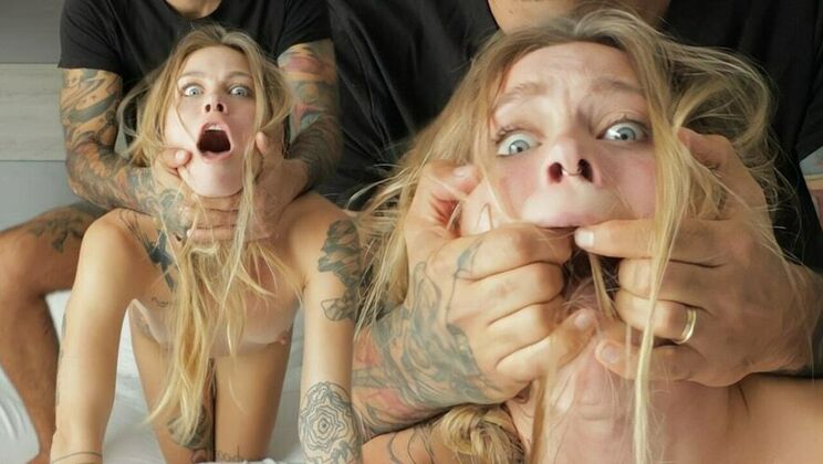 Teen Blonde Used Hard By Alexxx