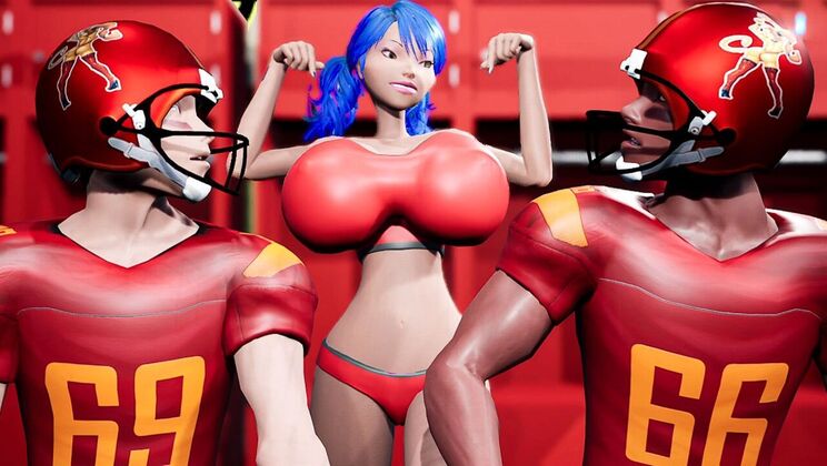 [AdultTimeAnimation] - Halftime Handjobs: Big Cock and Tits - Leo Casanova - Martin Spell - Eva Barbie - Marty Dope - Lexy Harris - Tim Monster Cock