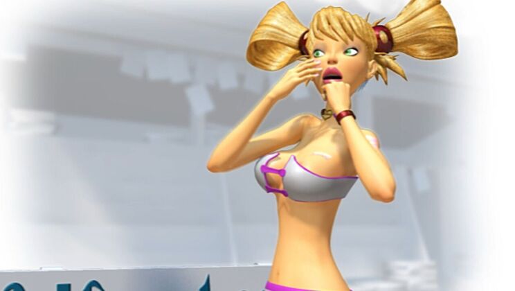 [AdultTimeAnimation] - Outdoor Solo Fun with Blonde Mrs Doe