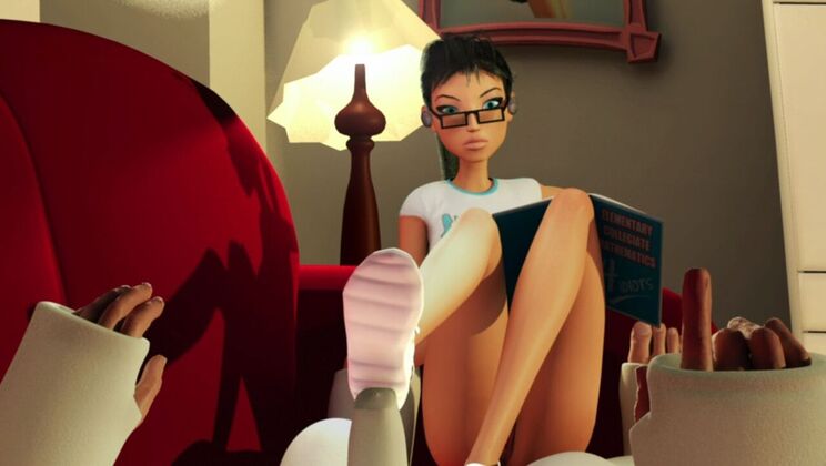 [AdultTimeAnimation] - Double Penetration of Brunette Teen