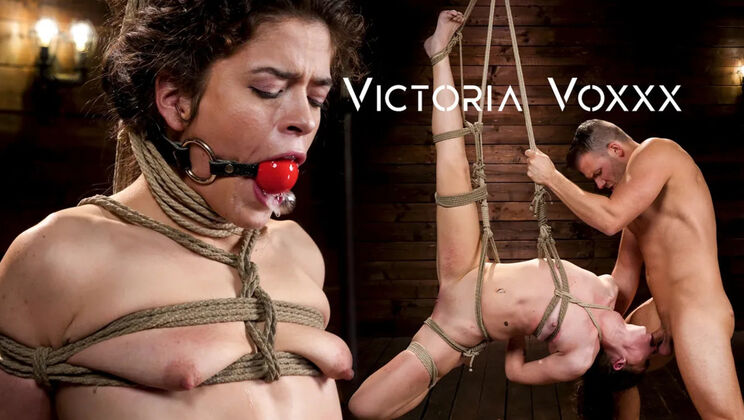 [DungeonSex] - Victoria Voxxx Rough Bondage Sex