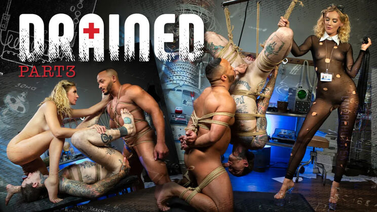 [KinkFeatures(Kink)] - Gagged and Drained - Mona Wales - Ruckus - Dillon Diaz