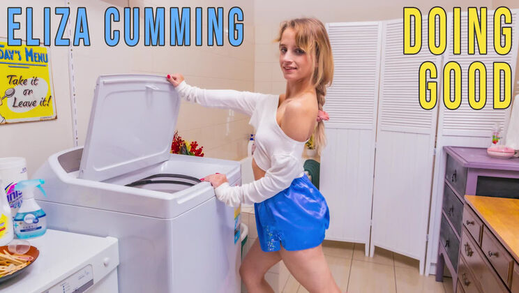 [GirlsOutWest] - Cute Eliza Cumming Masturbates - Eliza Cumming