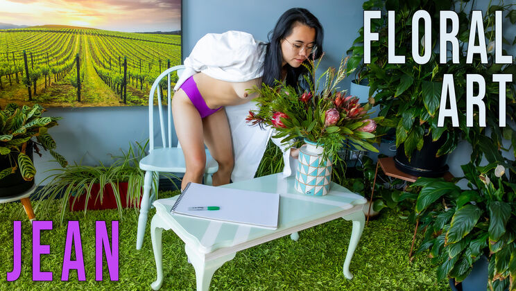 Jean's Intimate Floral Moment