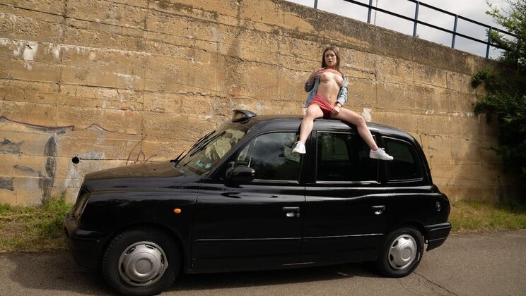 [FakeTaxi] - Agatha Gets Wild Outside - Agatha Shay