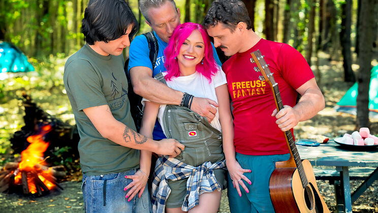 [FreeUseFantasy] - Old Man Shares Young Girlfriend - Robby Echo - Clarke Kent - Gracie Gates - Elias Cash