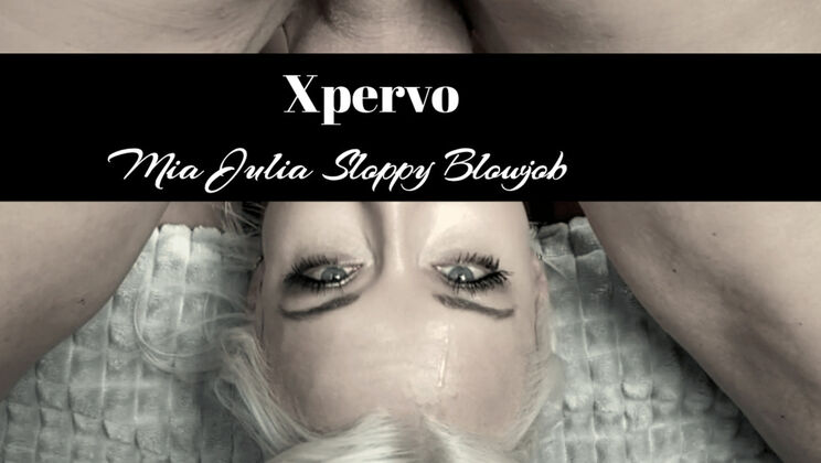 [Xpervo] - Cuckold Marcello Watches Mia Julia Blowjob - Marcello Bravo - Mia Julia