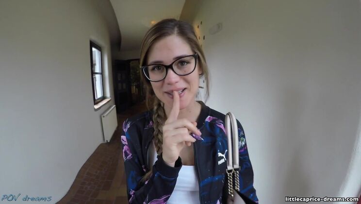 Little Caprice POV Blowjob with Marcello Bravo