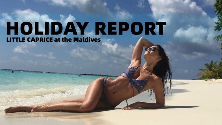 Marcello and LittleCaprice: Maldives Heat Wave