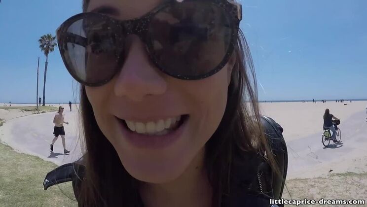 Czech Couple Marcello Bravo and LittleCaprice Fuck in USA