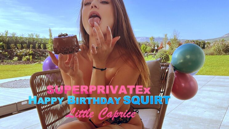 Dirty Birthday Fun with Little Caprice