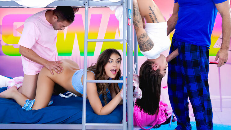 [DaughterSwap] - College Threesome Swap