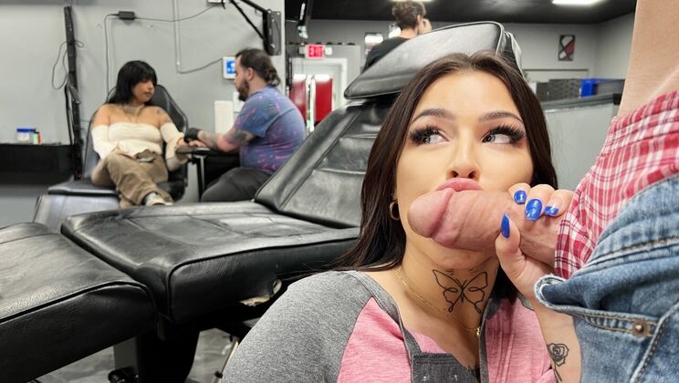 [MOFOS] - Ass Play At The Tattoo Shop - Tyler Steel - Diamond Franco