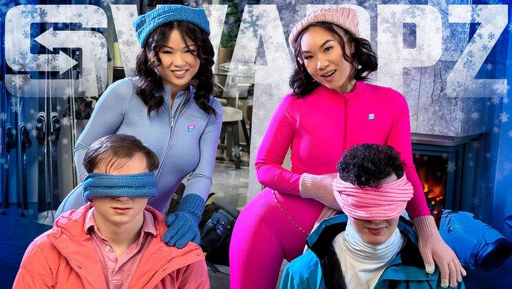 [SisSwap] - Asian Stepsisters Get Naughty in a Snowy Swap