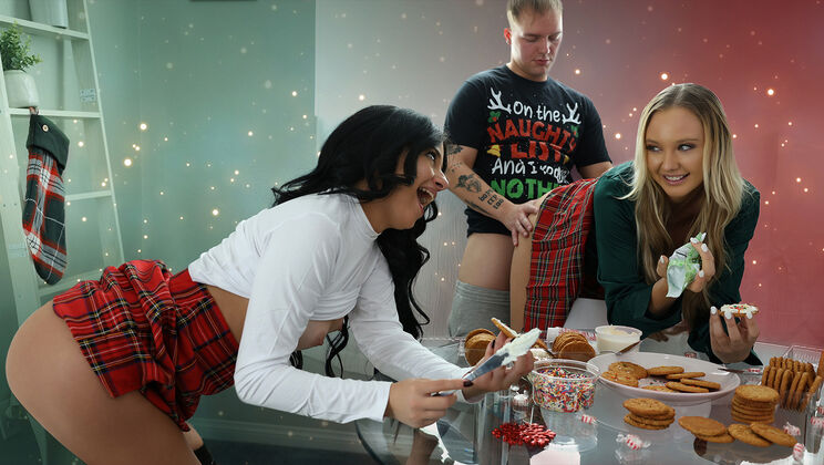 [MylfClassics] - MILF Stepsister Christmas Surprise - Paisley Porter - Joshua Lewis - Vanessa Marie