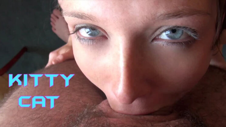 [WakeupnFuck] - Skinny Kitty Cat with Big Tits and Puffy Nipples Gets Fucked Hard - Kitty Cat