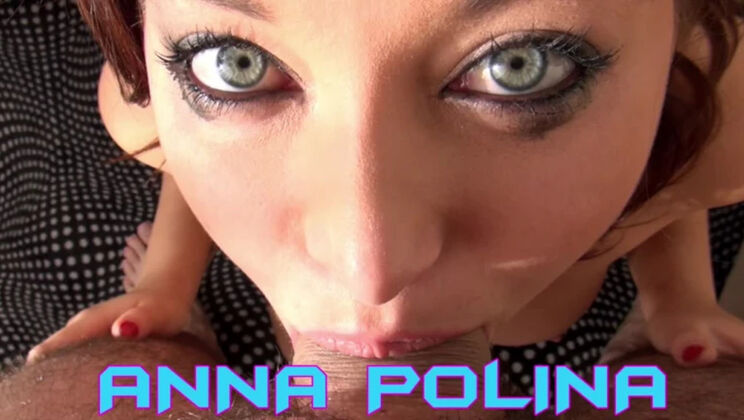 [WakeupnFuck] - Skinny Anna Polina Licks Ass and Takes DP - Anna Polina