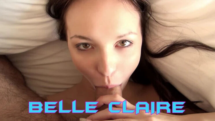 [WakeupnFuck] - Young Belle Claire Striptease and Anal with Double Penetration - Belle Claire