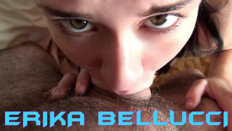 Erika Bellucci Deepthroat and Cumshot - Tall Pierced Brunette