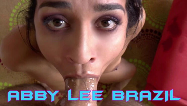 [WakeupnFuck] - Brunette Abby Lee Brazil Pierced & Shaved Fuck - Abby Lee Brazil