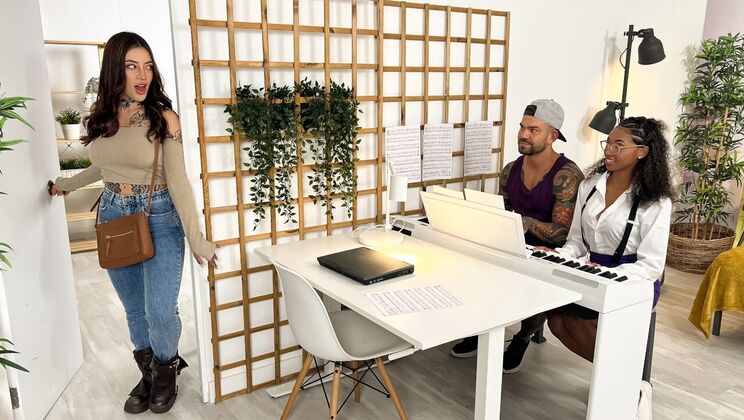 [CrazyCollegeGFs] - Colombian Brunette Tutor Gets Spanked and Titty Fucked