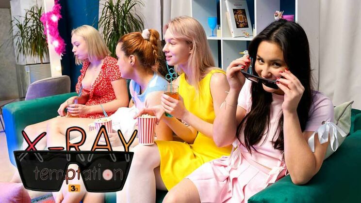 [ClubSweethearts] - Big Tits Lesbians Roxy Muray & Angel Jolie in X-Ray Temptation Part 3