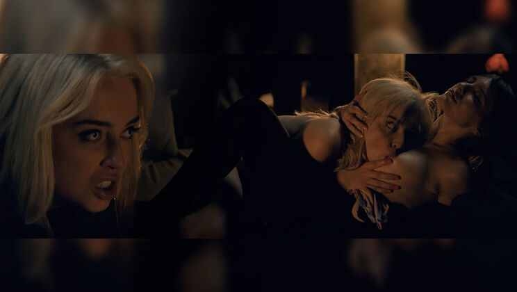 [Parasited] - Fetish Lesbian Scene: Lexi Lore Kisses Melody Marks