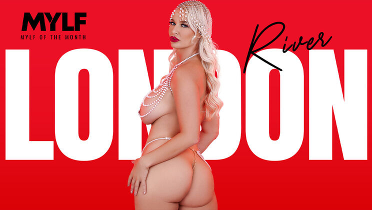 [MylfOfTheMonth] - London River's Big Tits and Thong: Pussy Licking and Spanking Fun - London River - Jimmy Michaels