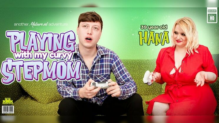 [Mature.nl] - Step mom Hanna's big natural tits and wet pussy satisfy stepson's desires