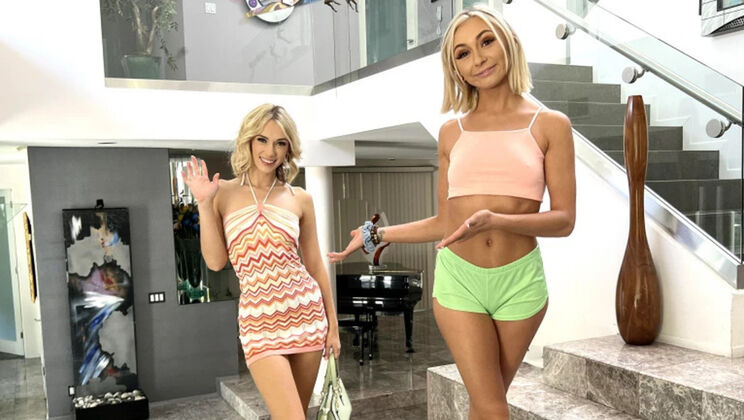 [intimatePOV] - Chloe and Sky's Surprising 3-Way Girlfriend Action