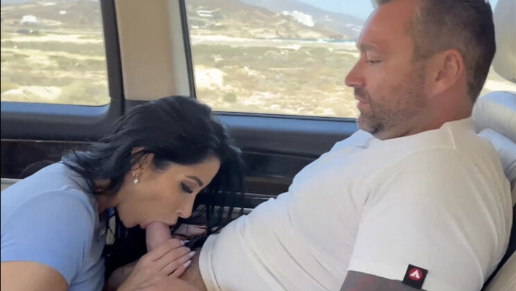 Final Pleasure: Big Tits Amateur Threesome Before Departure