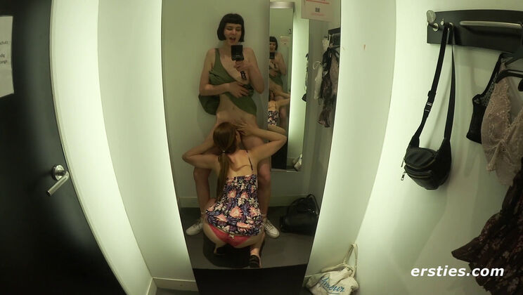 [Ersties] - Blonde Meets Brunette: August Exhibitionist Special