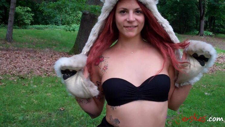 [Ersties] - German Lesbians - Minka & Krissi Lingerie Play