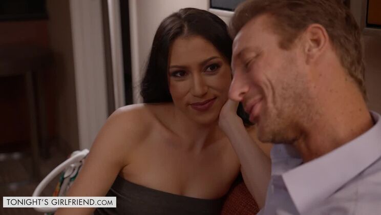 Lingerie babe submits to rough hotel sex