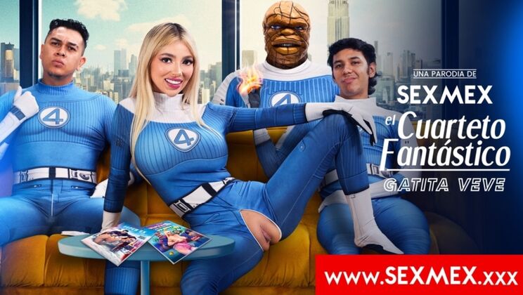 [SEXMEX] - Blonde Bombshell Gatita Veve Unleashed - gatita