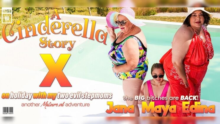 [Mature.nl] - Stepmoms Jana & Edina make Maya orgasm with their tongues - Maya - Jana - Edina