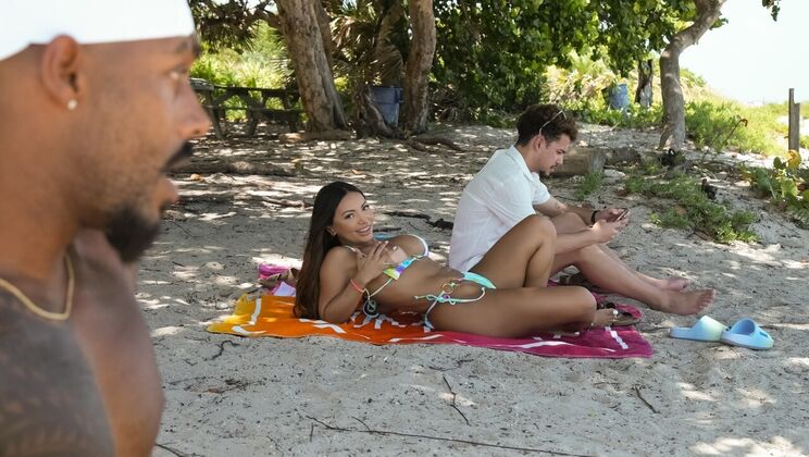 [RKPrime] - Outdoor Anal: Brunette Bae and Muscular Black Male - Dickdealer Don - Brandy Salazar