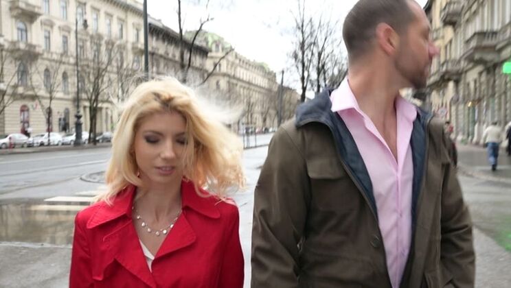 Missy Luv college girl pounded in Hungarian scene