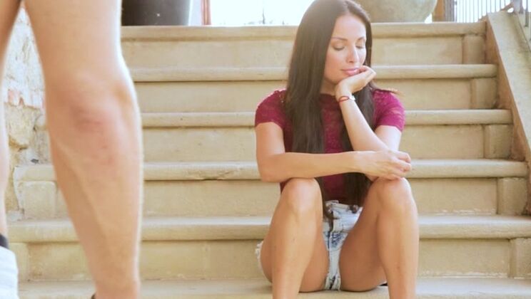 Busty Brunette Anissa Kate Light Brown Skin Sex Scene