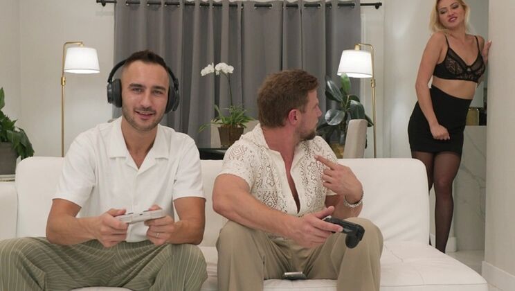 [PornWorld] - Hung Neighbours Take Turns Double Penetrating Nympho Blonde Cherry Kiss GP3119 - Cherry Kiss - Milan - Vince Karter