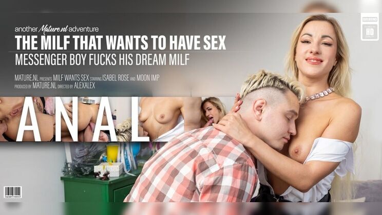 [Mature.nl] -  Isabel Rose Anal Desire with Young Lover 