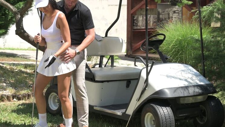 [PornWorld] - Colombian Milf Asia Vargas Fucked Publicly by Stud Golf Teacher - Vince Karter - Asia Vargas