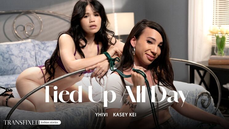 [Transfixed] - Yhivi Tied Up for Intense Interracial Fun - Yhivi - Kasey Kei