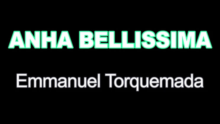 Anha Bellissima Blowjob and Cumshot with Shaved Brunette