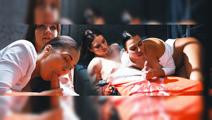 [FutanariXXX] - Teen Prison Witch Small Tits Blowjob