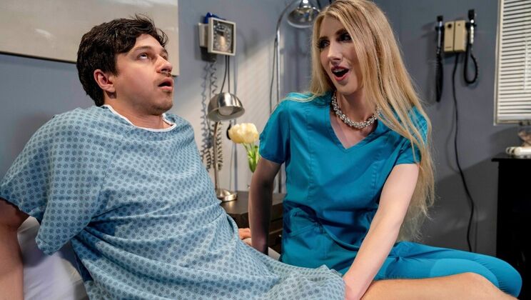[TransSensual] - Blonde Trans Medical Encounter - Janelle Fennec - Dakota Wonders