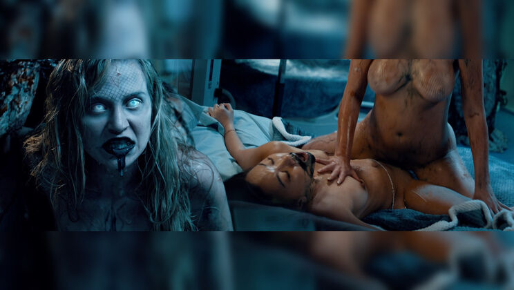 [Parasited] - Innocent Face Pt 2 Asian Lesbians Scissoring and Small Tits - Blake Blossom - Kimmy Kim