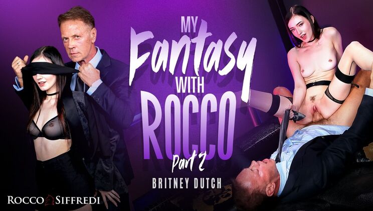 Doggystyle Fantasy: Rocco Pounds Britney's Beautiful Ass to Cum